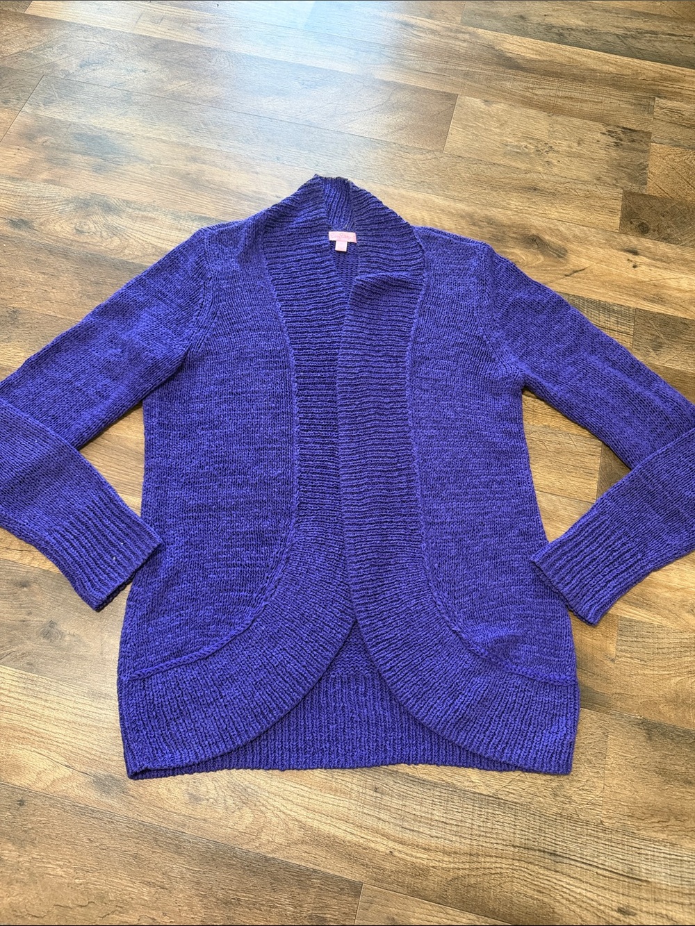 Lilly Pulitzer Amalie open-front shawl collar knit cardigan sweater